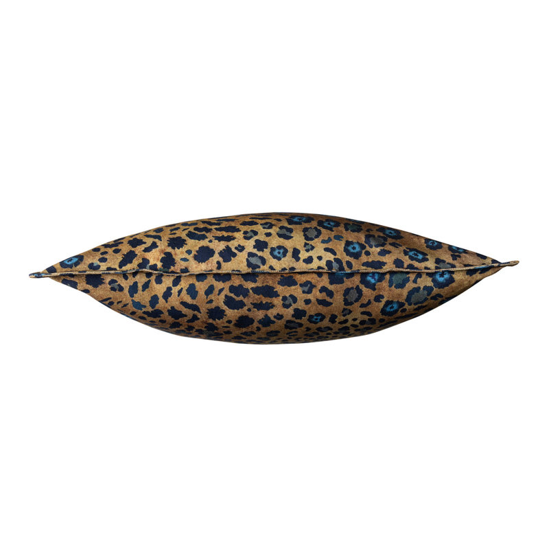 Safari Spot Pillow - Linen, Midnight
