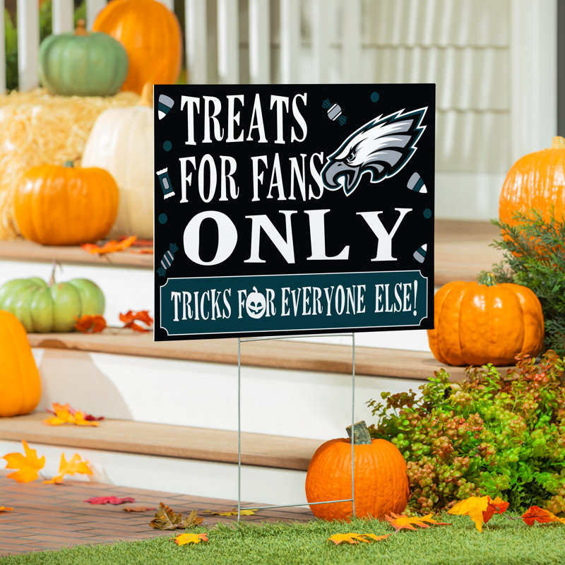 Green Bay Packers, enseigne d'Halloween pour les fans, Philadelphia Eagles