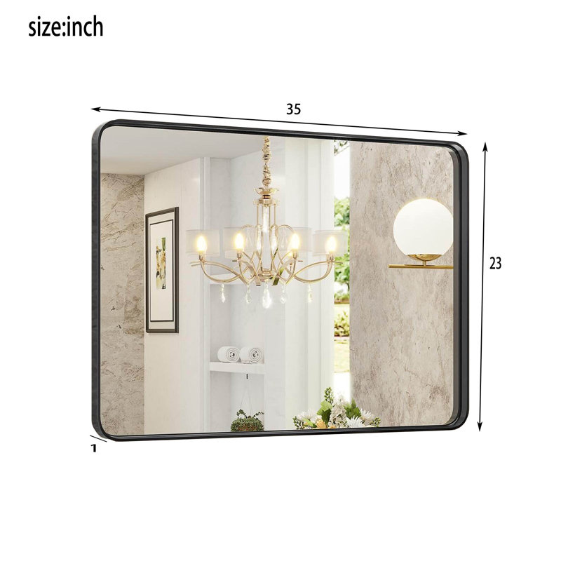 Miroir Tiossem, 35 po x 23 po