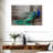 " Elegant Blue Peacock "-1806234035