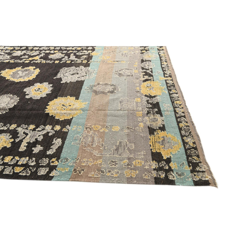 Tapis noir 8 x 11 Peeples