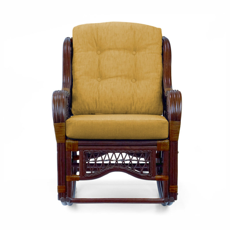 Chaise berçante Schull, Brun clair
