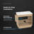 Xander 36 in. Single Sink Freestanding Sahara Birch Bathroom Vanity with White Engineered Stone Top and Brushed Gold Hardware-1381147599-1381147600