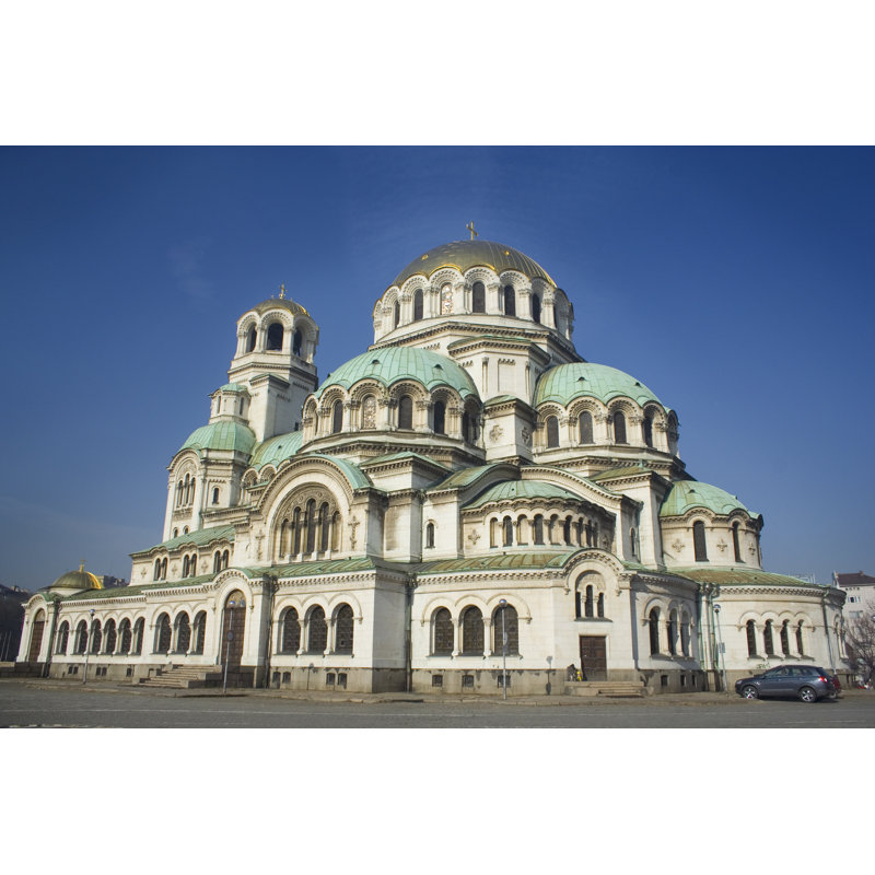 The Biggest Cathedral In Bulgaria by OmegaTransFer - Wrapped Canvas Print, 30cm H x 46cm W x 3.8cm D
