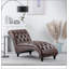 Chaise longue sans accoudoirs touffetée-348295076