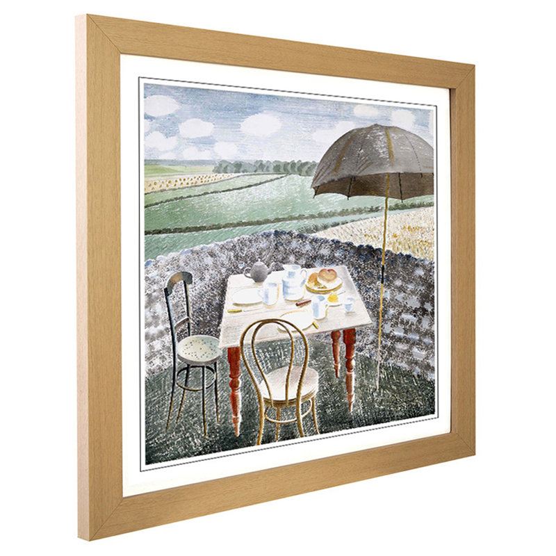 Eric Ravilious - Single Picture Frame Painting, Oak