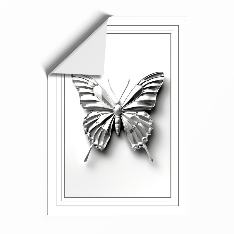 Butterfly Specimen Minimalist - Print, Unframed, A4 - 29.7 x 21.0 cm