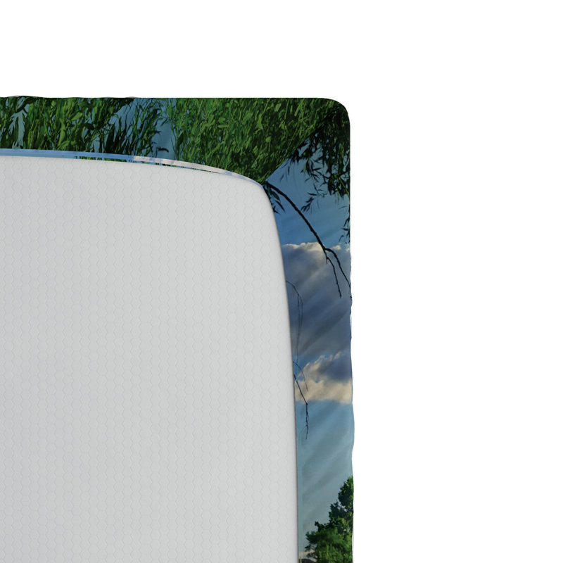 Drap ajusté nature, Drap-housse de taille simple
