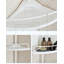 Adjustable 4 Tier Shower Corner Shelf 85 305 cm Bathroom Shower Caddy Organiser-101986440
