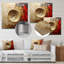 - Art mural abstrait spirales en métal-99555007