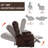 Leatheraire Dual Motor Infinite Position Up To 350 Lbs Power Lift Recliner Chair With Power-Remote, Heat Massage And Heavy Duty Motion Mechanism-1527316757