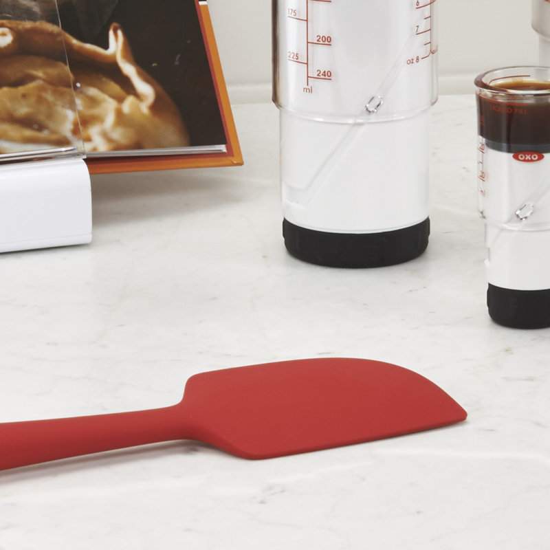 Petite spatule en silicone OXO Good Grips, rouge, Moyen
