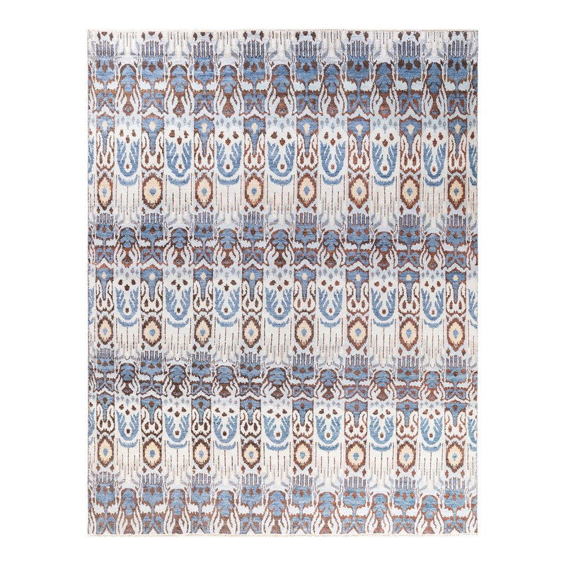 Overdyed One-of-a-Kind 7' 10" X 10' 0" Hand Knotted Area Rug
