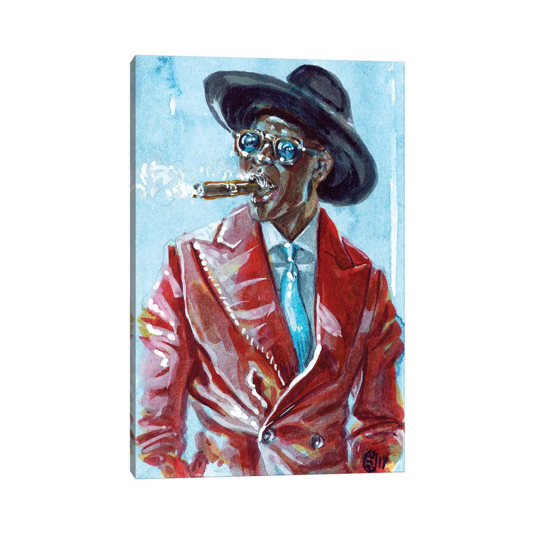 " A Man And His Cigar " by Sunflowerman Painting Print East Urban Home 