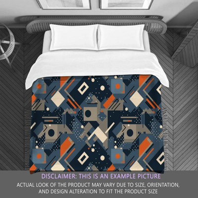 Polyester Geometric Shapes Comforter