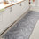Bystrovany Modern Coastal Geometric Machine-Washable Blue/Cream Rug