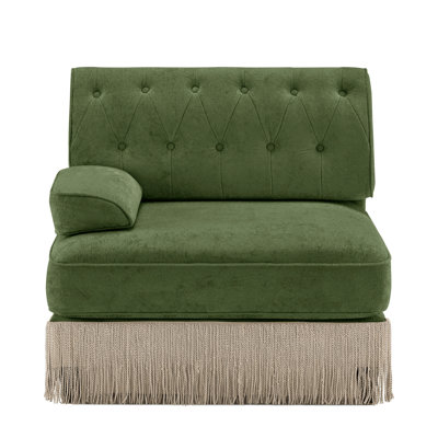 Sofa LSF Velvet -Green