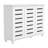 Alcester Lismore Shoe Storage Cabinet Up to 20 Pairs-1281371799