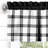 Plaid Tailored Kitchen Curtain-70338855-70338860
