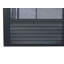 Solarium mural Gazebo Penguin Florence 3 m x 3,6 m, toit en polycarbonate noir-90556784-112324273