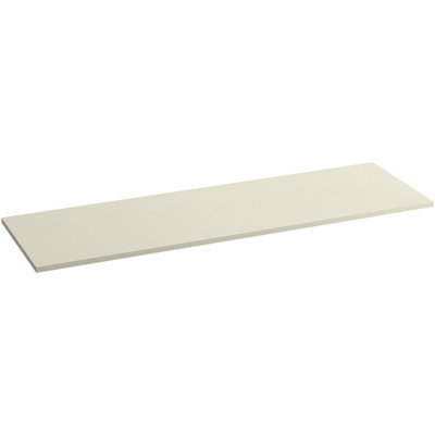 Dessus de meuble-lavabo pour salle de bain simple 73" uni/expression