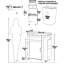 Chariot pour îlot de cuisine avec armoire à poubelle cachée, chariot de rangement mobile avec support à épices et porte-serviette, armoire de cuisine polyvalente pour la préparation et la salle à manger