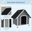 Solid Wood Dog House-99281183
