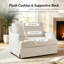 Chaise parsons surdimensionnée avec accoudoirs uniques Terren-655891815