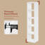 Tanvee 182.7cm H Media Shelves-934206741