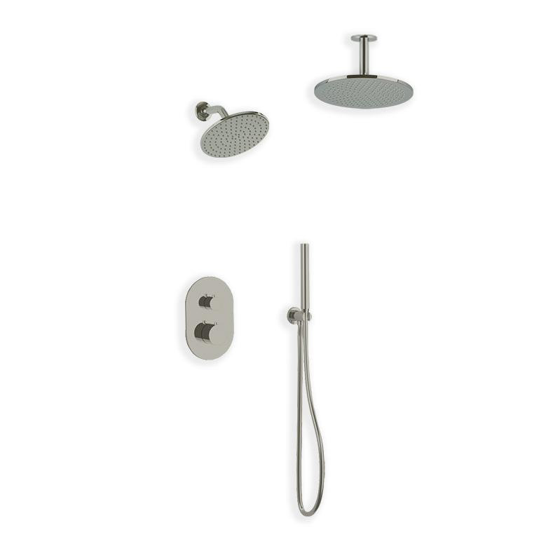 Opera Complete Shower System, Brushed Nickel