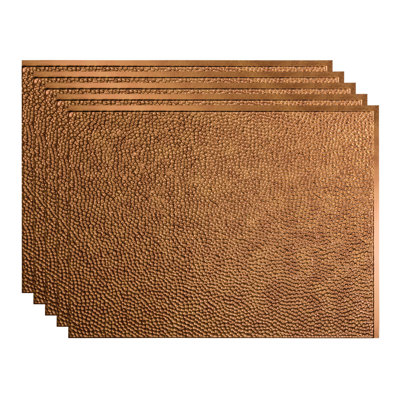 FASÄDE Hammered Decorative Vinyl Backsplash Panel