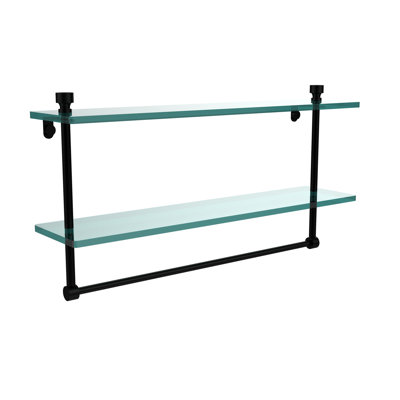 Ballenas 2 Piece Tiered Shelf with Towel Bar