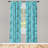 Geometric Semi-Sheer Rod Pocket Curtain Panel-45206154