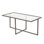 Glass Top End Table