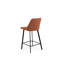 Lynnea Upholstered Counter Stool with Metal Frame-1951737325