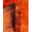Tapis unique noué à la main Fine Vibrance - orange, 6 pi 1 po x 6 pi 5 po