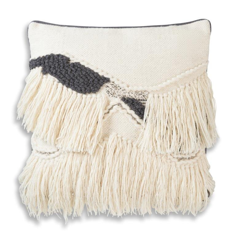 Koa Square Wool Pillow Cover & Insert