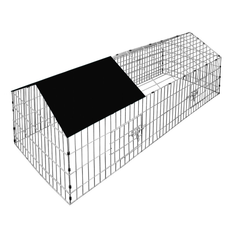 Riverton Weather Resistant Small Animal Playpen, Black