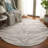 Vishakan Ebony Hand Tufted Wool Cotton Animal Print Rug in Ivory/Gray-2116165678