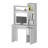 3-Tier Storage Shelves Computer Desk(Desk)-1617646287