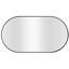 Metal Oval Mirror