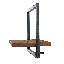 Mccombs Teak Solid Wood Floating Shelf-997707300