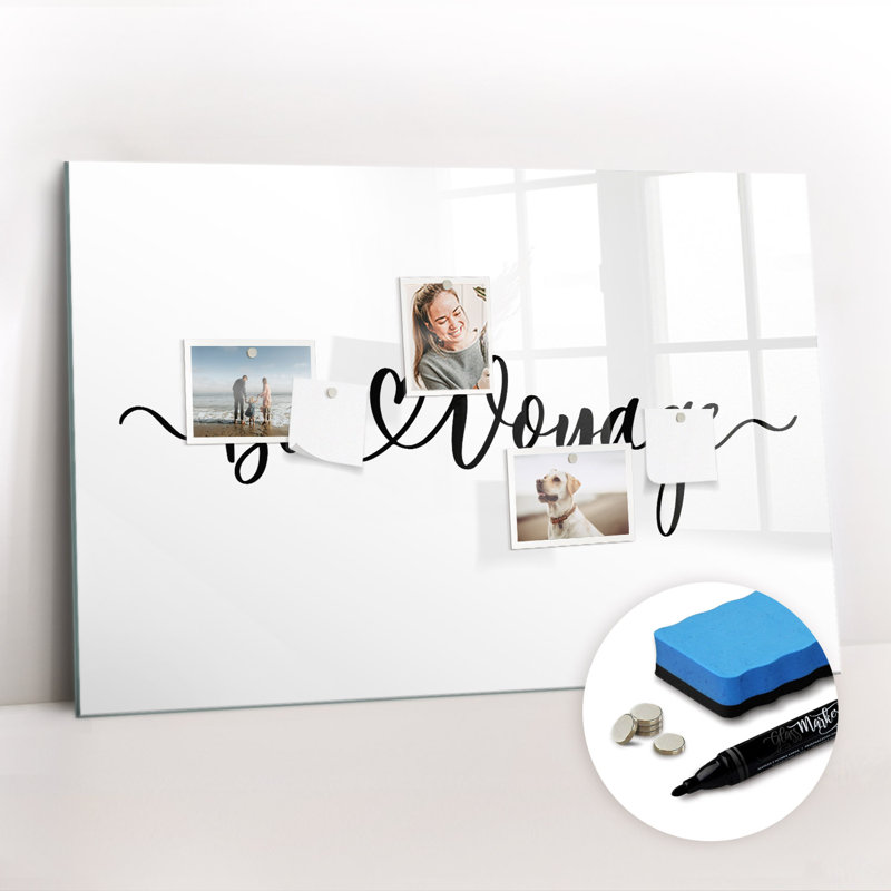 Magnetic Glass Dry Erase Board