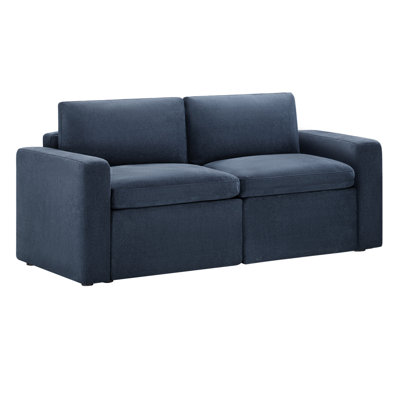 Canapé modulaire inclinable électrique 2 pièces Lana