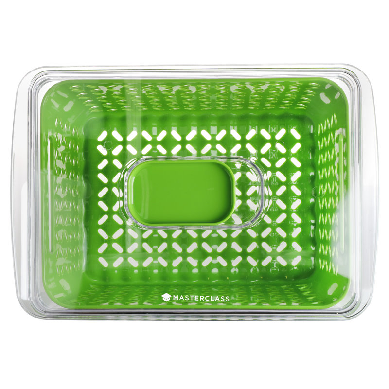 MasterClass Fresh Keeper Stacking Lidded Fridge Storage Box