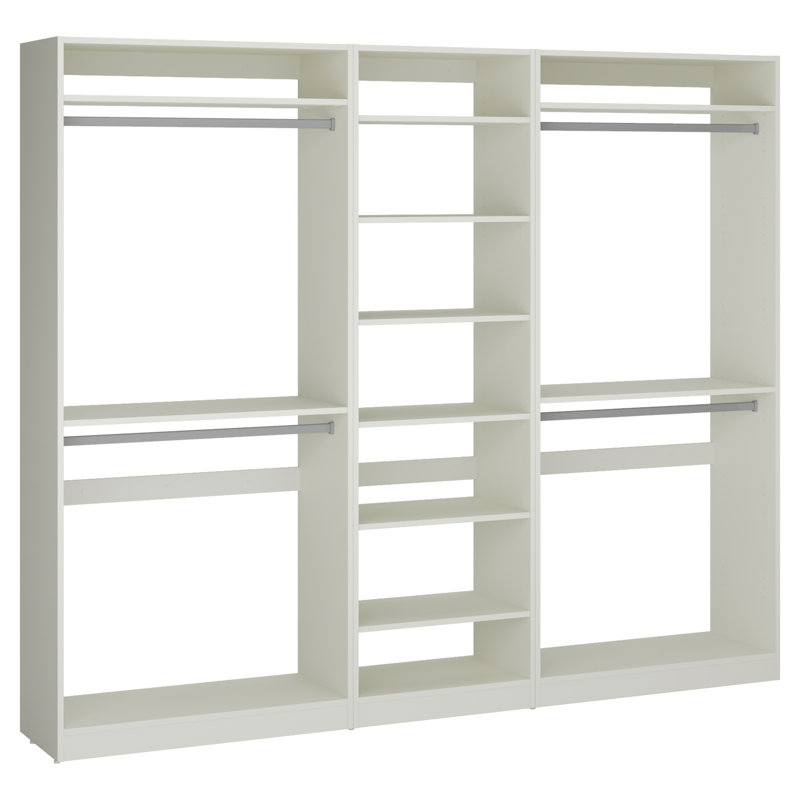 100 5/16" Closet System, White