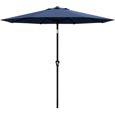 10FT Patio Umbrella, with Smooth Crank Lift