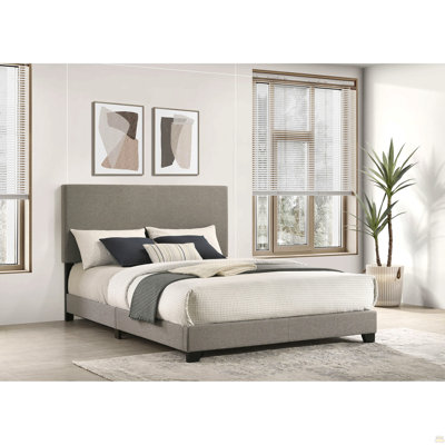 Upholstered Queen Panel Bed