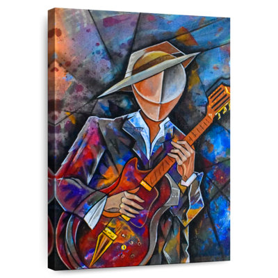 Guitare cubiste Abarca