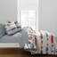 Ensemble d'édredon réversible 100% coton 7 pièces-71485600-71485601